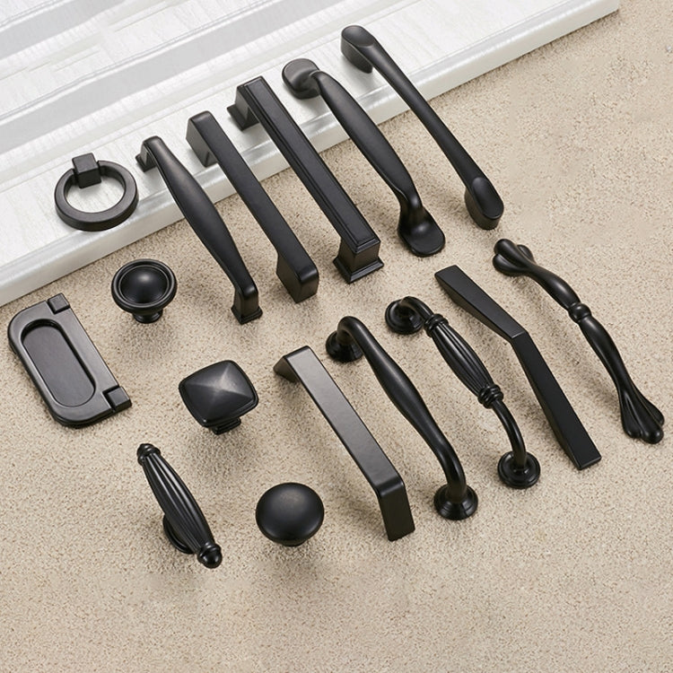 20 PCS 4203C Simple Cabinet Door Handle Drawer Wardrobe Handle (Black)