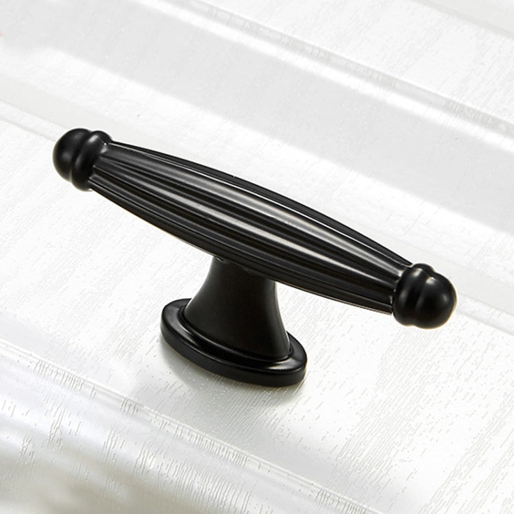 20 PCS 6064C Simple Cabinet Door Handle Drawer Wardrobe Handle (Black)