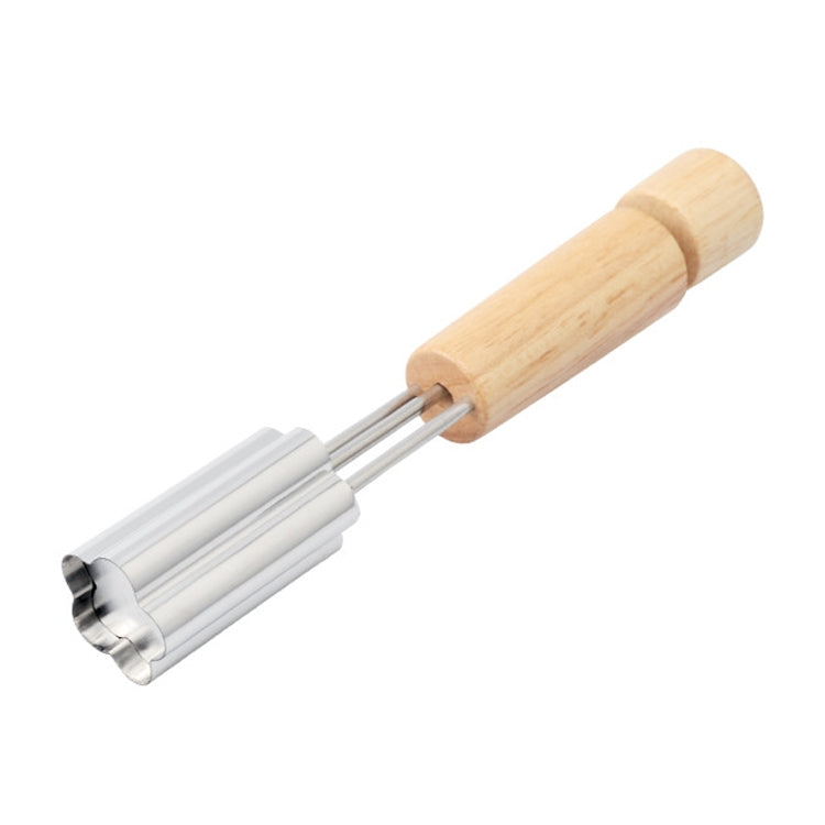 2 PCS Stainless Steel Baking Biscuit Mould Fruit and Vegetable Cutting Molds Tools (Flower Shape)