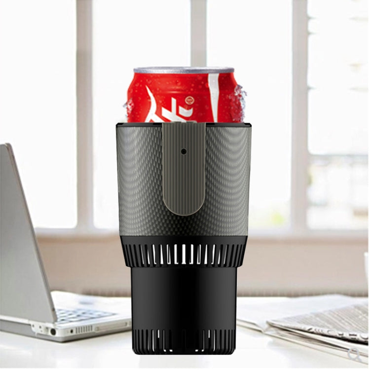 Portable Intelligent Cooling and Heating Cup Holder (Black)