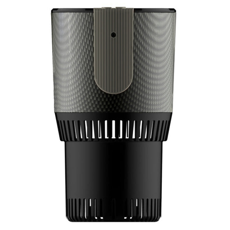 Portable Intelligent Cooling and Heating Cup Holder (Black)