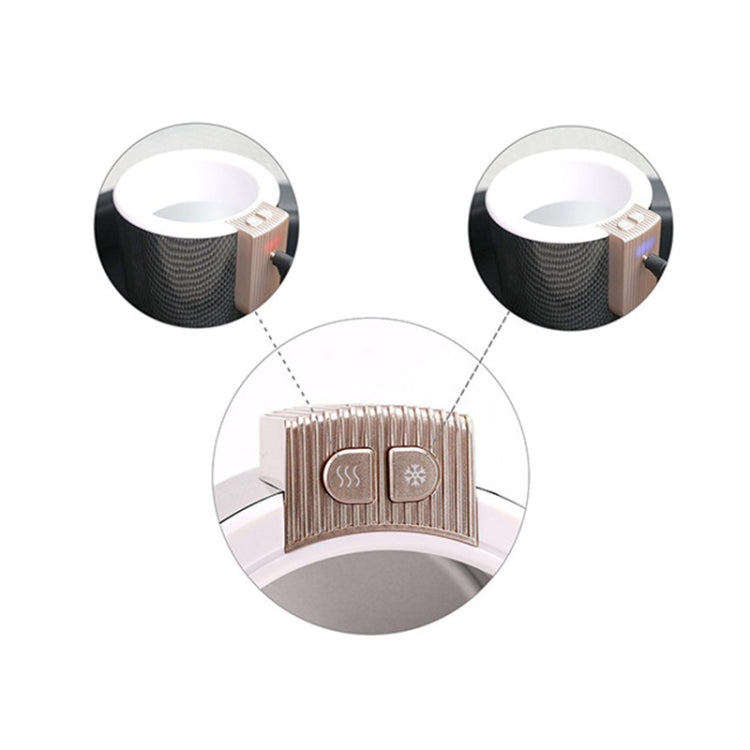 Portable Intelligent Cooling and Heating Cup Holder (Black)