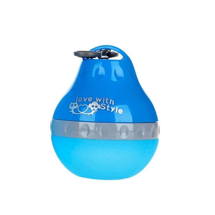 200ml Outdoor Portable Pet Drinking Water Fountain Dogs Pet Water Bottle with Hook, Size: S, 9.5*8.0 cm, Random Color Delivery