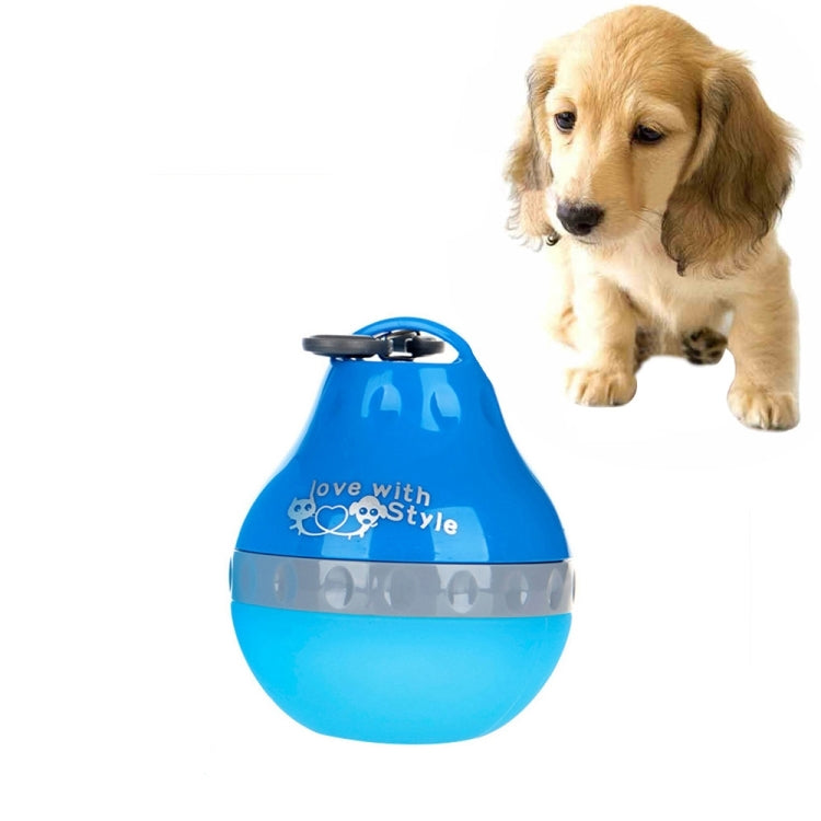 200ml Outdoor Portable Pet Drinking Water Fountain Dogs Pet Water Bottle with Hook, Size: S, 9.5*8.0 cm, Random Color Delivery