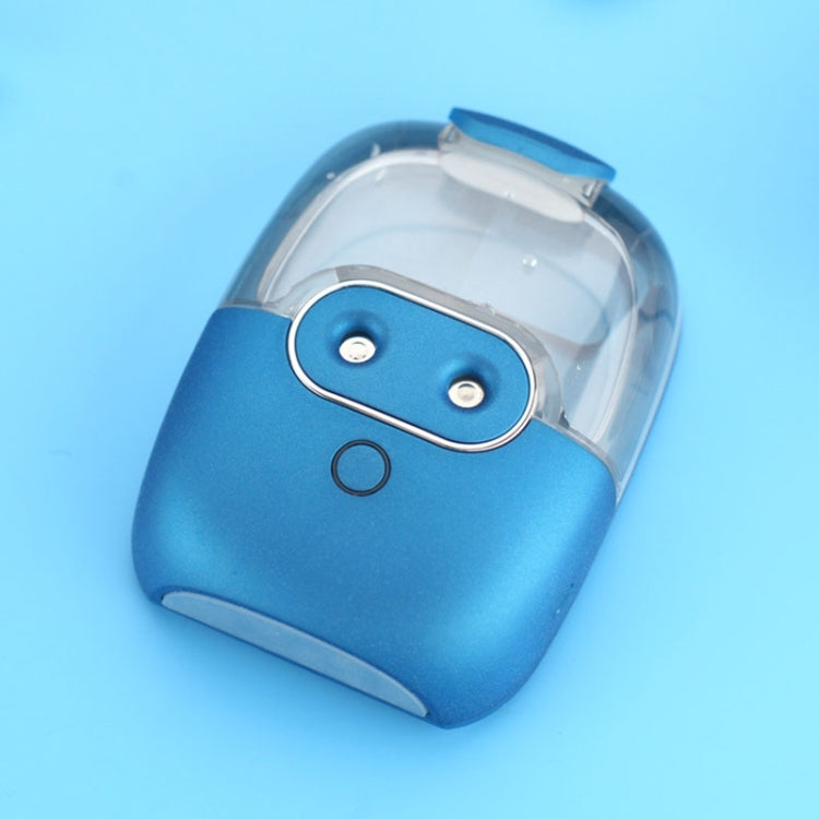ZW-728H Pig Shape 60ML Nanometer Water Replenishing Device Double-head Sprayer Air Humidifier for Home & Office(Blue)