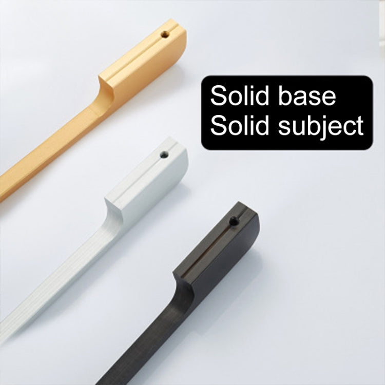 3 PCS 2049-192 Drawer Cabinet Door Aluminum Alloy Handle Straight Door Handle