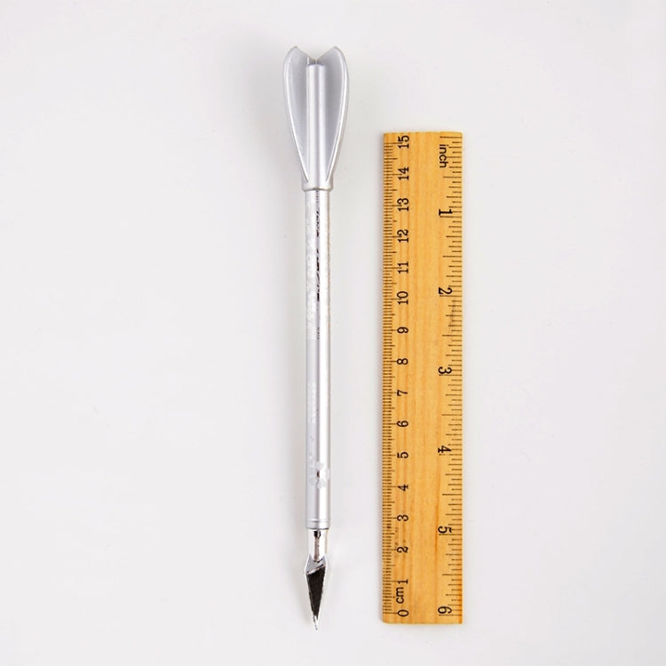 10 PCS Creative Darts Arrow Pens Black 0.5mm Gel Pen Signing Pen School Office Supplies Stationery,Random Color Delivery