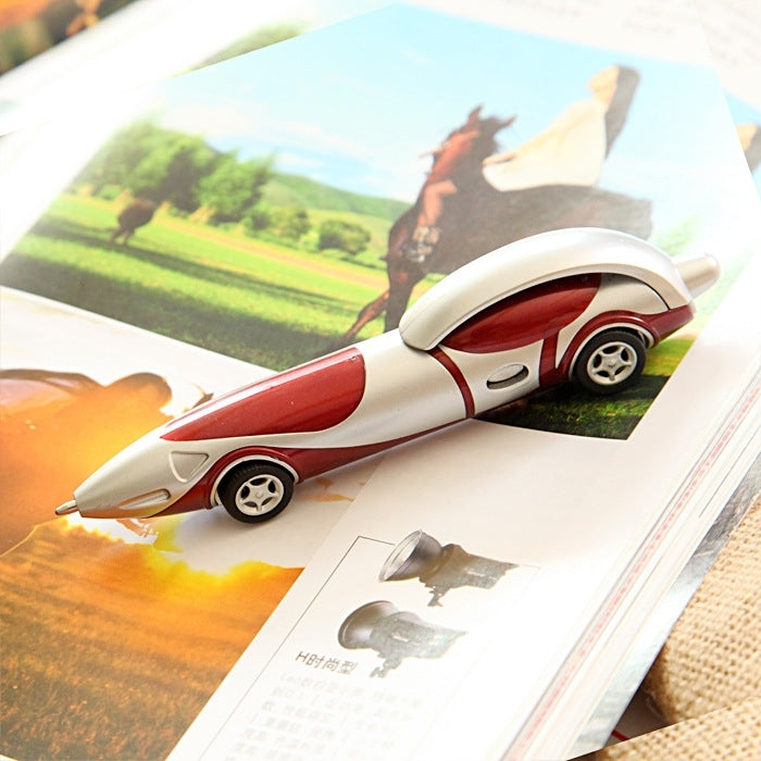 3 PCS Creative Stationery Cute Car Shape Ballpoint Pen Stationery Office Supplies,Random Color Delivery