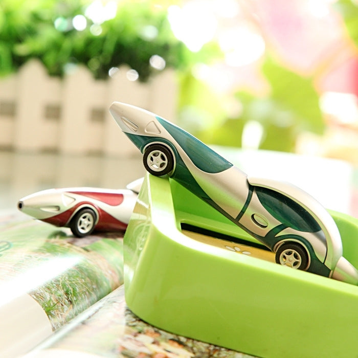 3 PCS Creative Stationery Cute Car Shape Ballpoint Pen Stationery Office Supplies,Random Color Delivery