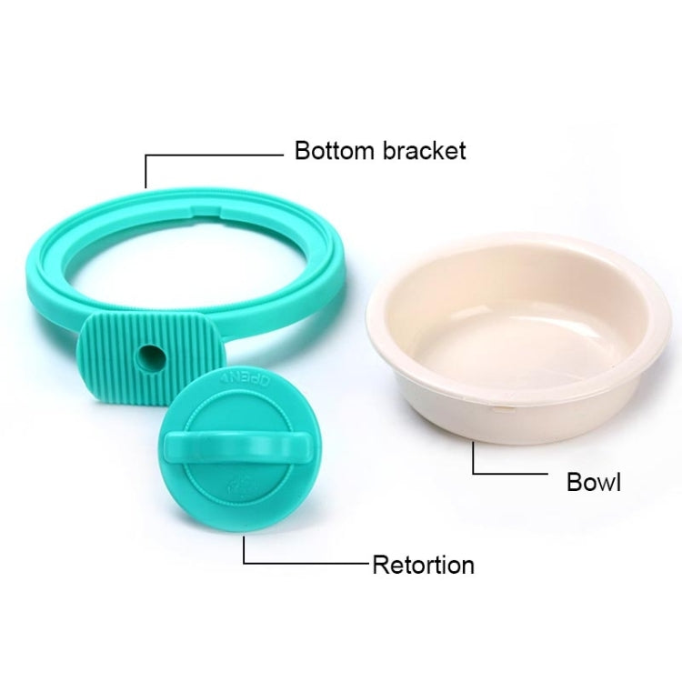 Colorful Fixed Style Suspensibility Detachable Dogs Pet Bowls, Bowl Size: S, 10*3.0*3.0 cm
