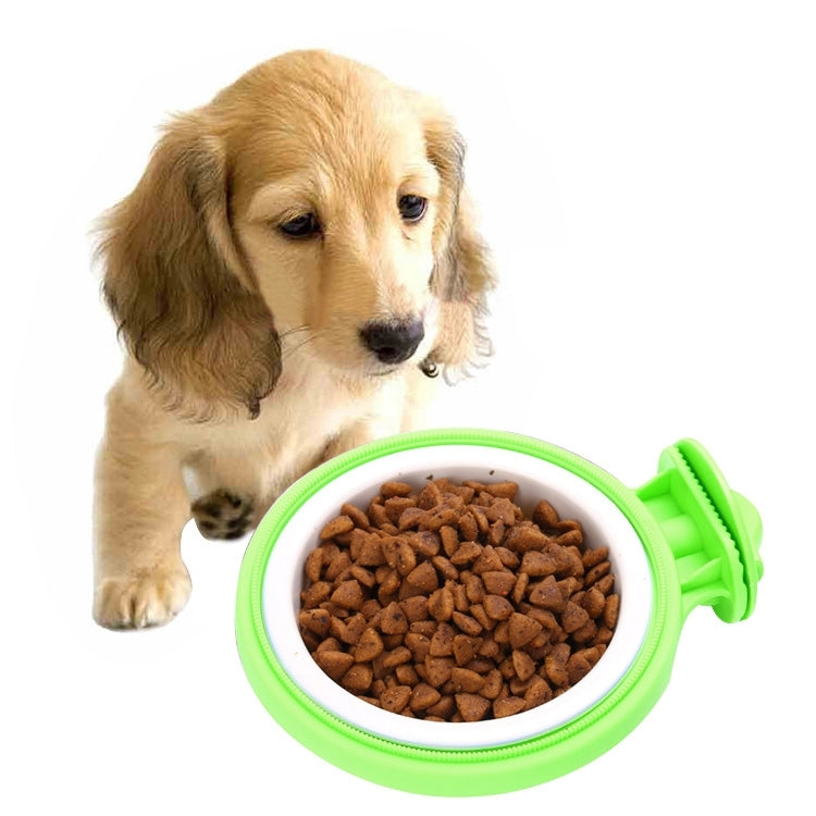 Colorful Fixed Style Suspensibility Detachable Dogs Pet Bowls, Bowl Size: S, 10*3.0*3.0 cm