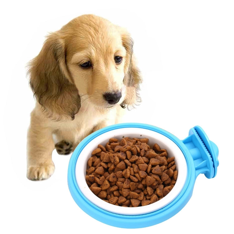 Colorful Fixed Style Suspensibility Detachable Dogs Pet Bowls, Bowl Size: S, 10*3.0*3.0 cm