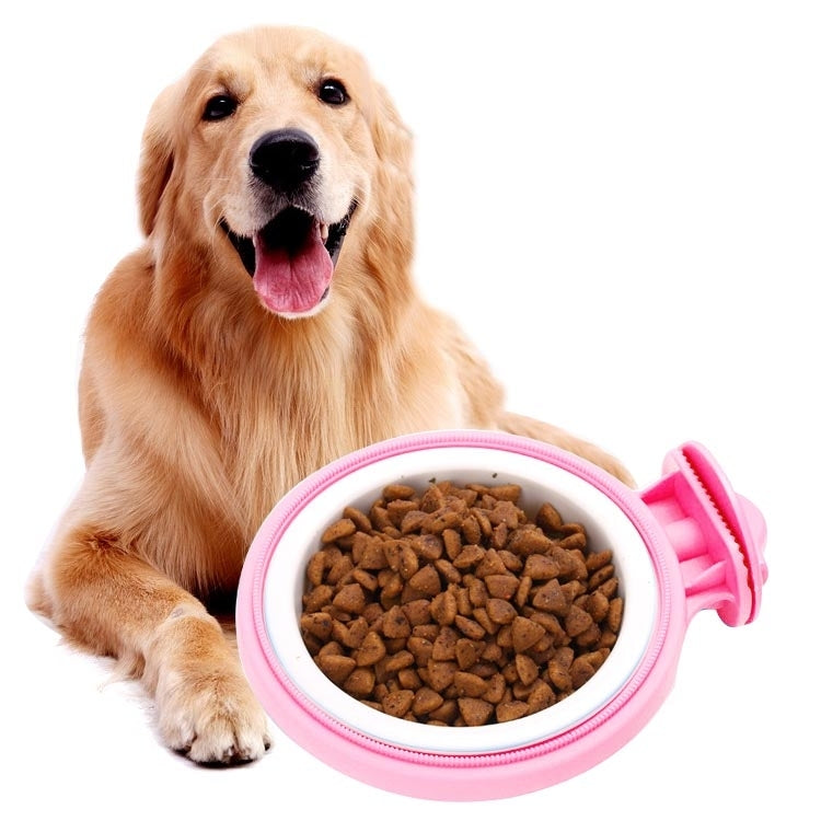 Colorful Fixed Style Suspensibility Detachable Dogs Pet Bowls, Bowl Size: L, 12*5.0*4.0 cm