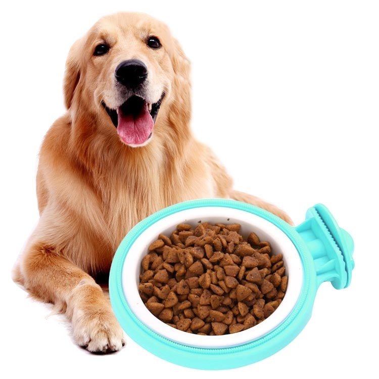 Colorful Fixed Style Suspensibility Detachable Dogs Pet Bowls, Bowl Size: L, 12*5.0*4.0 cm