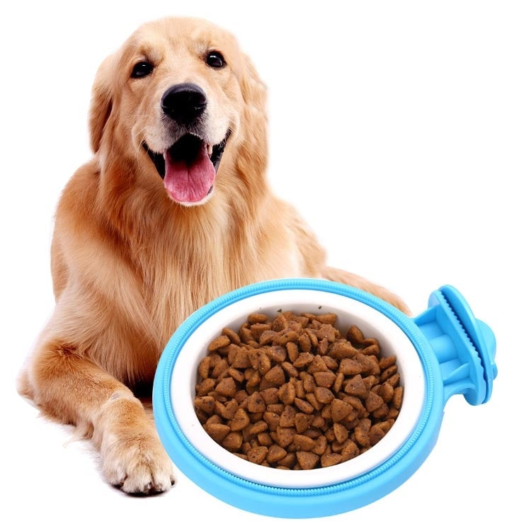 Colorful Fixed Style Suspensibility Detachable Dogs Pet Bowls, Bowl Size: L, 12*5.0*4.0 cm
