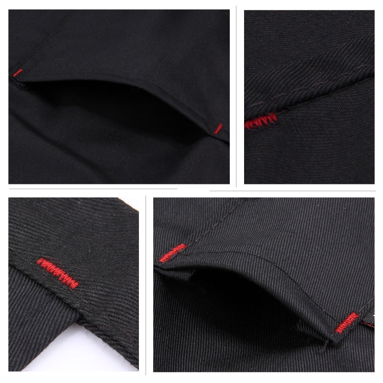 Simple Style Unisex Chef Waiter Barista Half Apron(Black)