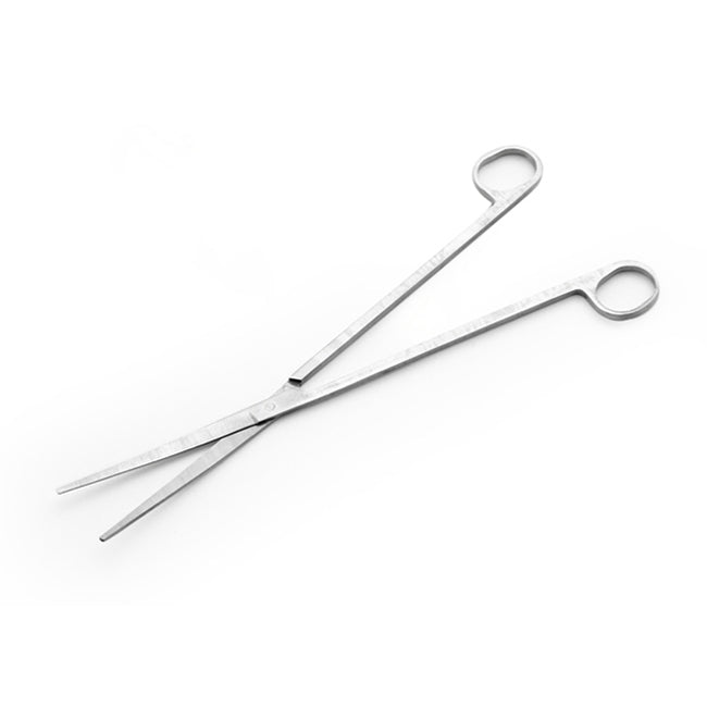 5 PCS Stainless Steel Scissors, Tweezers, Clip and Flattening Tools, Tree Plant Grass Aquarium Fish Tank Landscape Trim Tools, Size: S