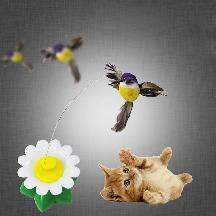 Pet Supplies Cat and Dog Electric Flying Bird Interactive Puzzle Pet Toys, Random Color Delivery
