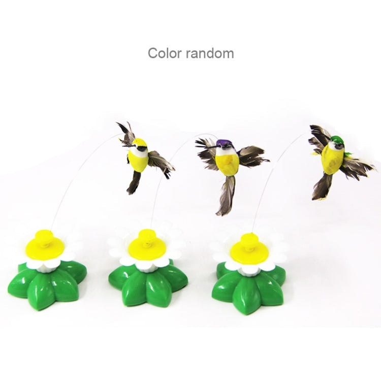Pet Supplies Cat and Dog Electric Flying Bird Interactive Puzzle Pet Toys, Random Color Delivery