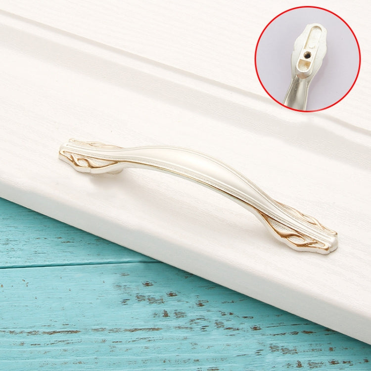 5 PCS 6521-96 Luxury Amber Cabinet Handle (Gold + Silver)