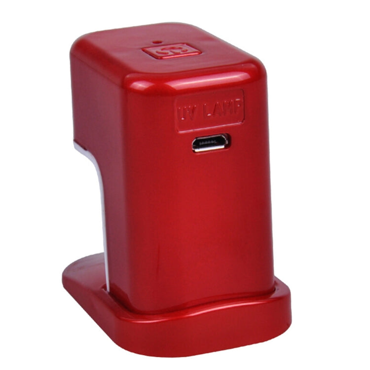 3 PCS 3W Mini Finger Phototherapy LED Beauty Nail Lamp USB Charging Fingernail Drying Machine, Random Color Delivery