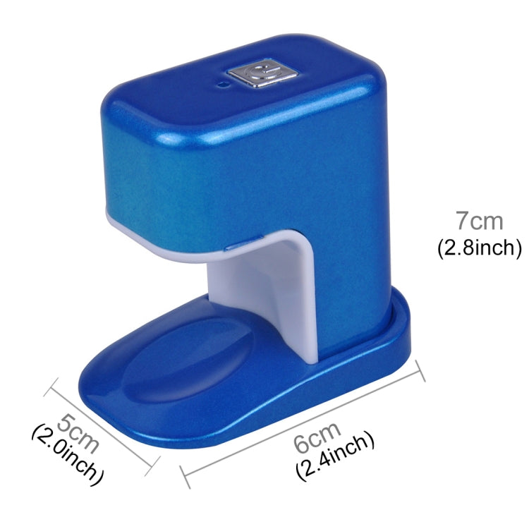 3 PCS 3W Mini Finger Phototherapy LED Beauty Nail Lamp USB Charging Fingernail Drying Machine, Random Color Delivery