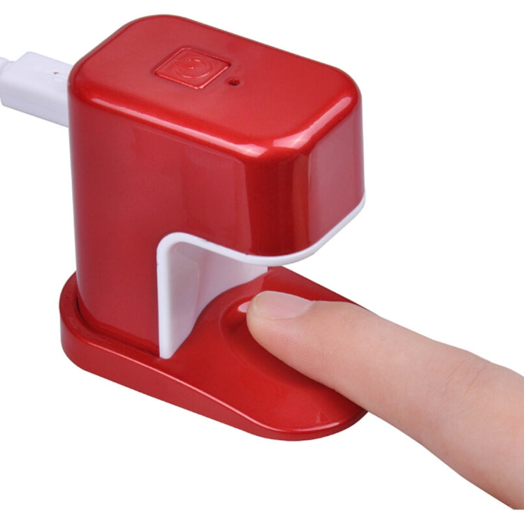 3 PCS 3W Mini Finger Phototherapy LED Beauty Nail Lamp USB Charging Fingernail Drying Machine, Random Color Delivery