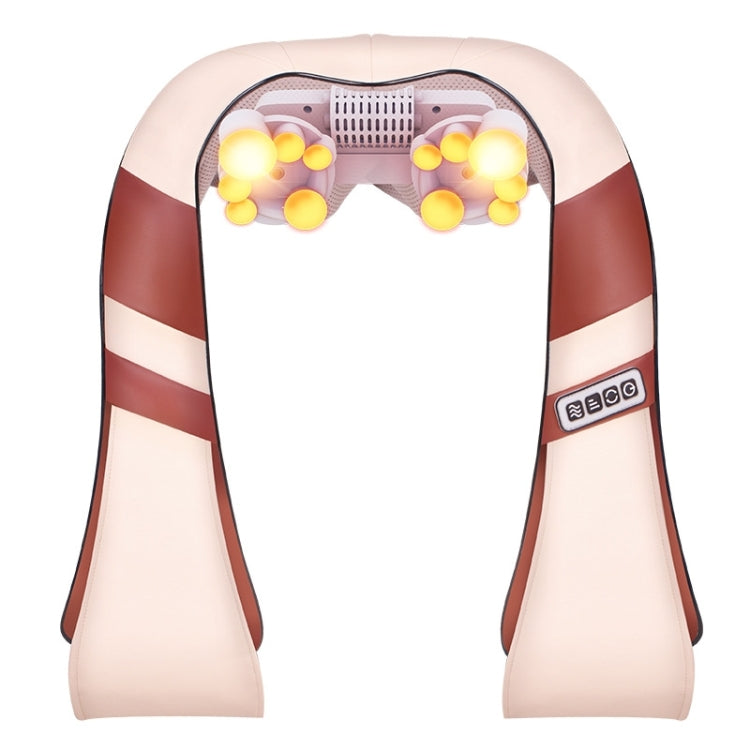 24W An Upgraded Version Electrical Back Neck Shoulder Body Massager for Car / Home, AC 100-240V, US Plug