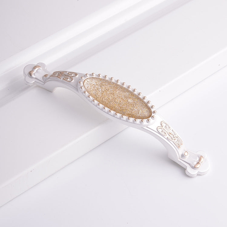 5 PCS 5009-96 Gold Silver Jade Cabinet Drawer Handle