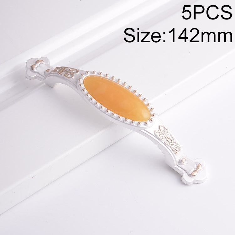 5 PCS 5009-96 Gold Silver Jade Cabinet Drawer Handle