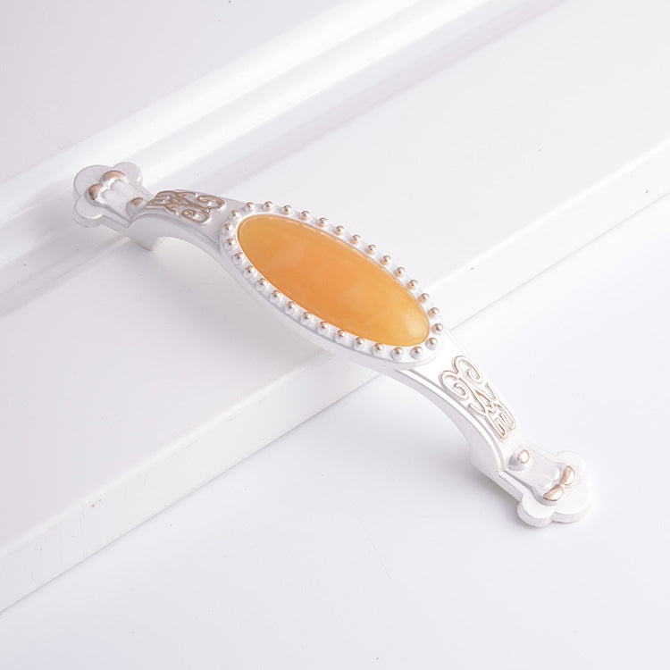 5 PCS 5009-96 Gold Silver Jade Cabinet Drawer Handle
