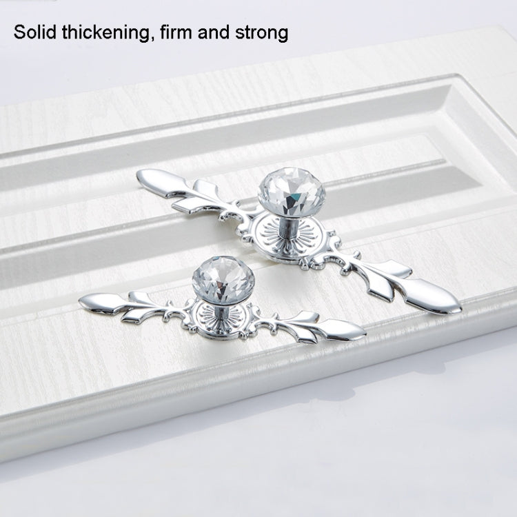 3 PCS 8102 Single Hole Diamond Cabinet Coffee Table Wine Cabinet Door Glass Ball Handle