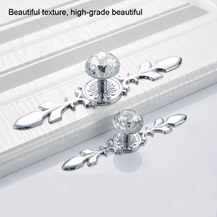 3 PCS 8102 Single Hole Diamond Cabinet Coffee Table Wine Cabinet Door Glass Ball Handle