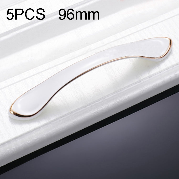 5 PCS 6598-96 Cabinet Wardrobe Drawer Zinc Alloy Handle