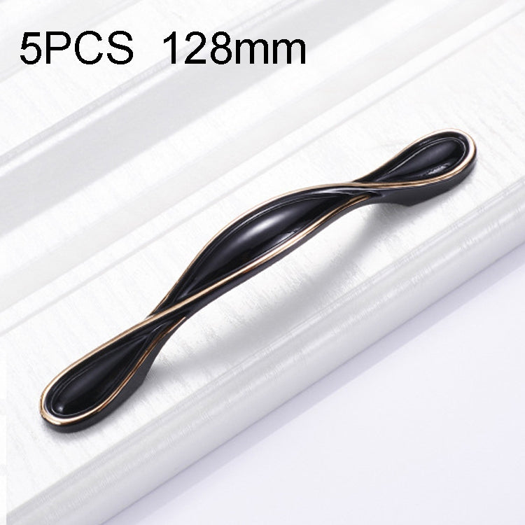 5 PCS 6582-128 Cabinet Wardrobe Drawer Zinc Alloy Handle