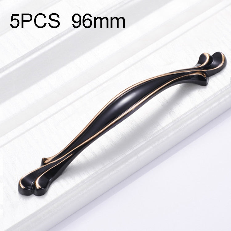 5 PCS 6587-96 Cabinet Wardrobe Drawer Zinc Alloy Handle
