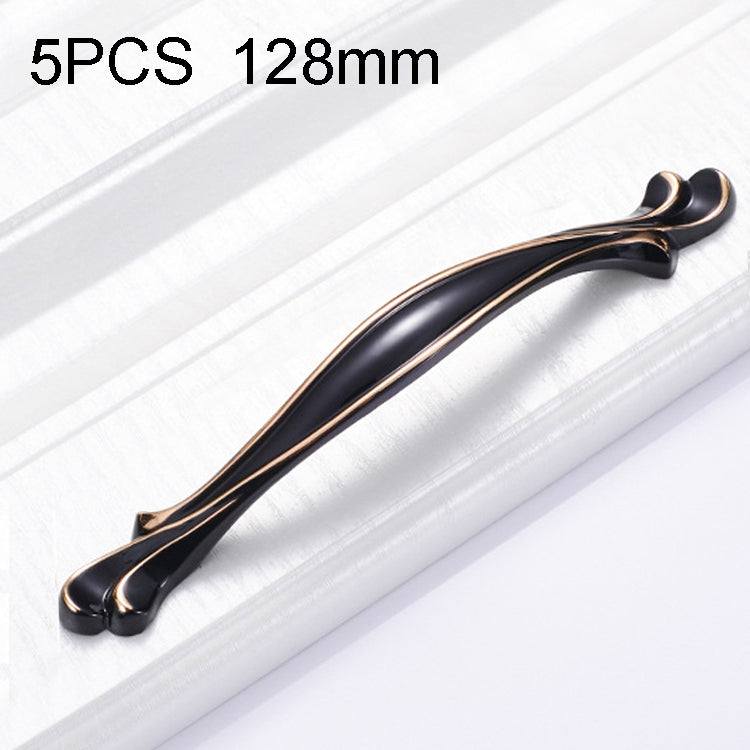 5 PCS 6587-128 Cabinet Wardrobe Drawer Zinc Alloy Handle