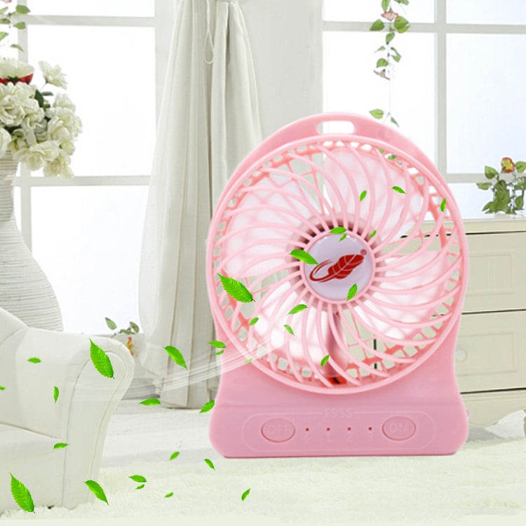 GONGTIAN F95S Storm Series Portable USB Rechargeable Fans, Three Ranges Speed Wind Adjustment + One Range LED Light Adjustment, Size: 14cm x 10.6cm x 4.2cm