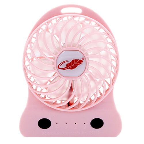 GONGTIAN F928S Portable USB Rechargeable Fans, Three Ranges Speed Wind Adjustment + One Range LED Light Adjustment, Size: 12.3cm x 9.6cm x 3.5cm