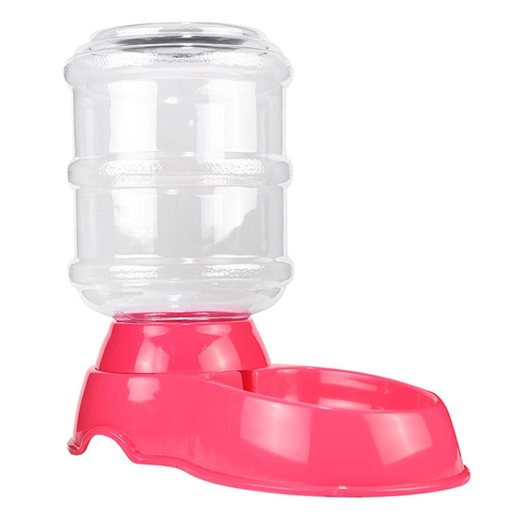 3.5L Pet Gravity Waterer Dogs Cats Plastic Self-Dispensing Gravity Pet Feeder