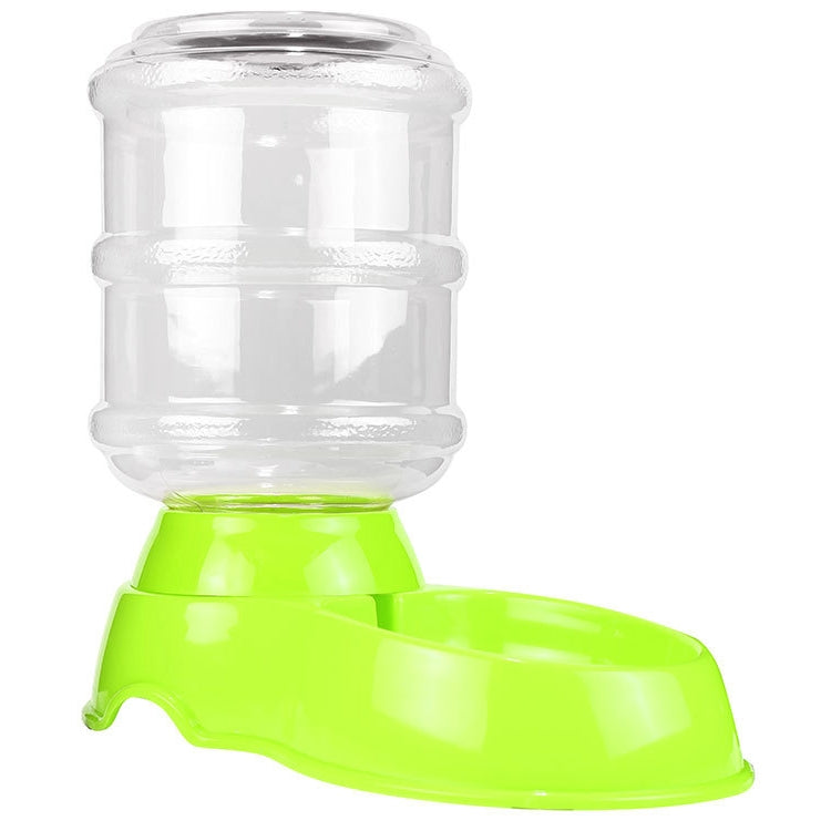 3.5L Pet Gravity Waterer Dogs Cats Plastic Self-Dispensing Gravity Pet Feeder