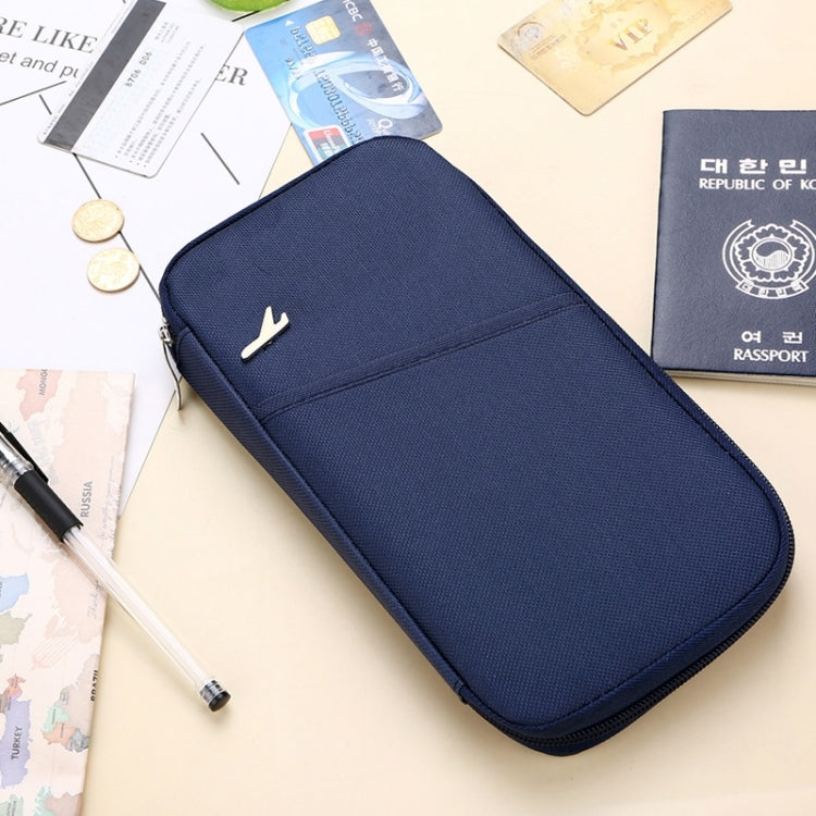 Multi-function Passport Travel Wallet Certificates Ticket Case with Card Slots & Wallet