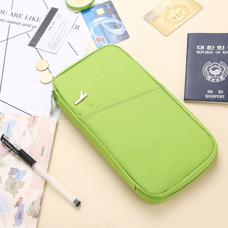 Multi-function Passport Travel Wallet Certificates Ticket Case with Card Slots & Wallet