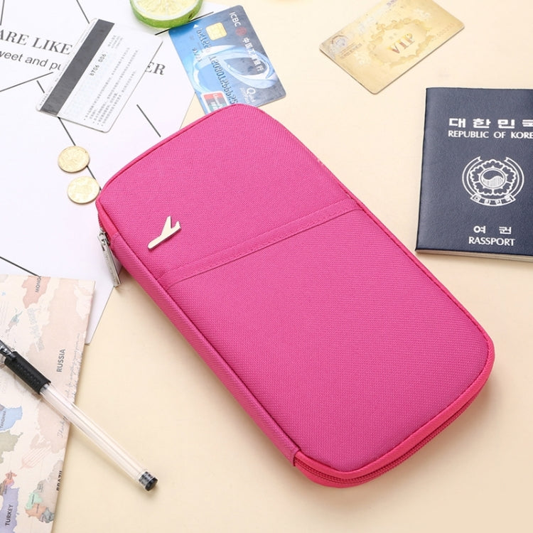Multi-function Passport Travel Wallet Certificates Ticket Case with Card Slots & Wallet