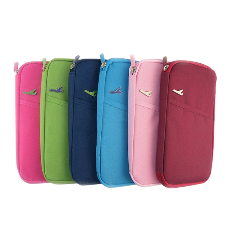Multi-function Passport Travel Wallet Certificates Ticket Case with Card Slots & Wallet