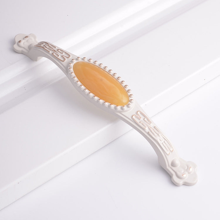 3 PCS 5009-128 Gold Silver Jade Cabinet Drawer Handle
