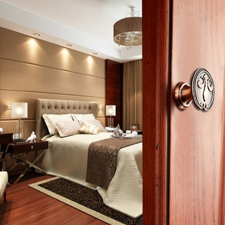 5 PCS 6034 Solid Wood Furniture Cabinet Handle Red Bronze Handles