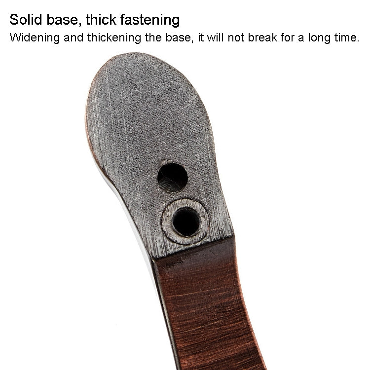 5 PCS 6037-Small Solid Wood Furniture Cabinet Handle Red Bronze Handles