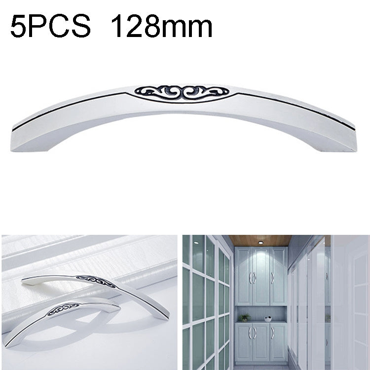 5 PCS 6541-128 Stainless Steel Cabinet Door Drawer Handle