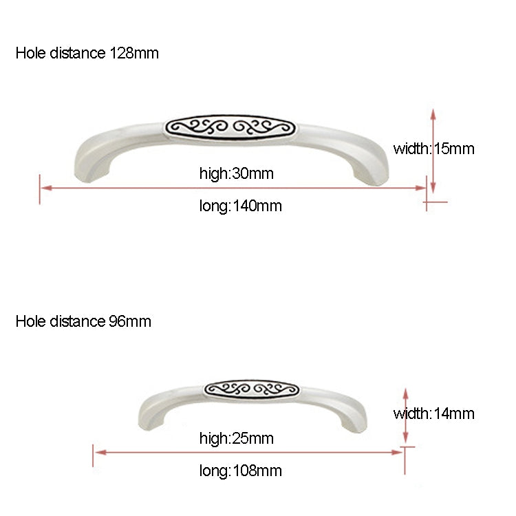 5 PCS 4086-96 Stainless Steel Cabinet Door Drawer Handle